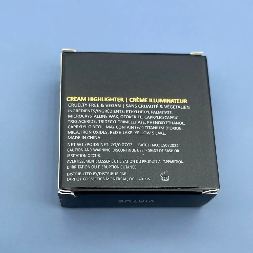 🎉HOST PICK🎉 Laritzy CREAM HIGHLIGHTER IN VIRTUE, NIB - Picture 5 of 5